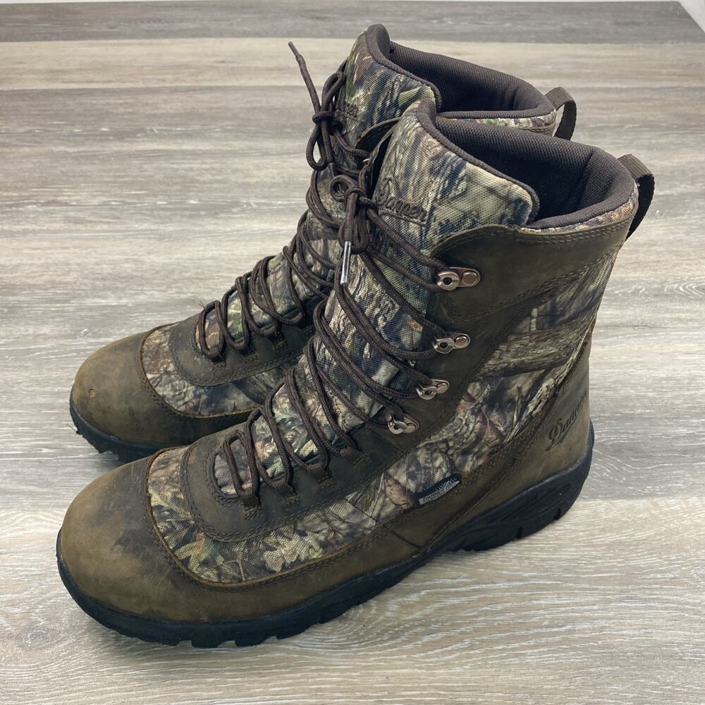 Danner Element 8" Mossy Oak 800G Waterproof Hunting Boots 47132 Mens 13